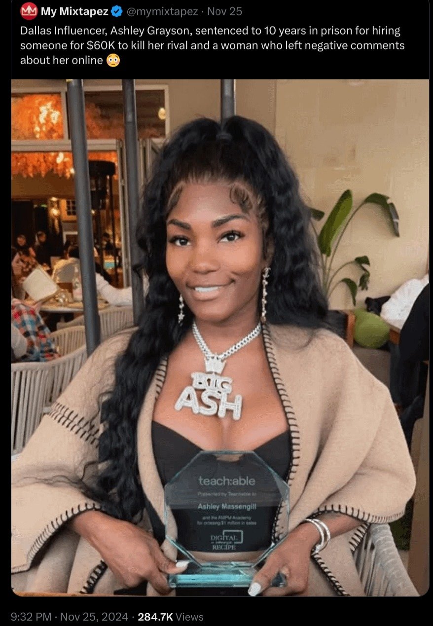 Не грозите креаторам с Teachable
Эшли Грейсон прославилась тем, что делает курсы на Teachable про то, как монетизировать свои навыки и продавать их в виде таких же курсов | Сетка — социальная сеть от hh.ru