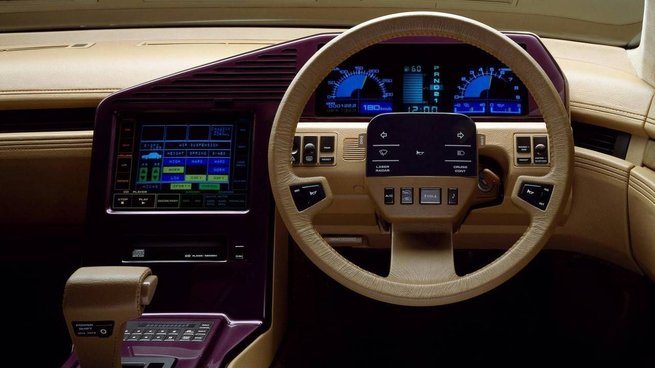 Nissan CUE-X concept, 1985 | Сетка — социальная сеть от hh.ru