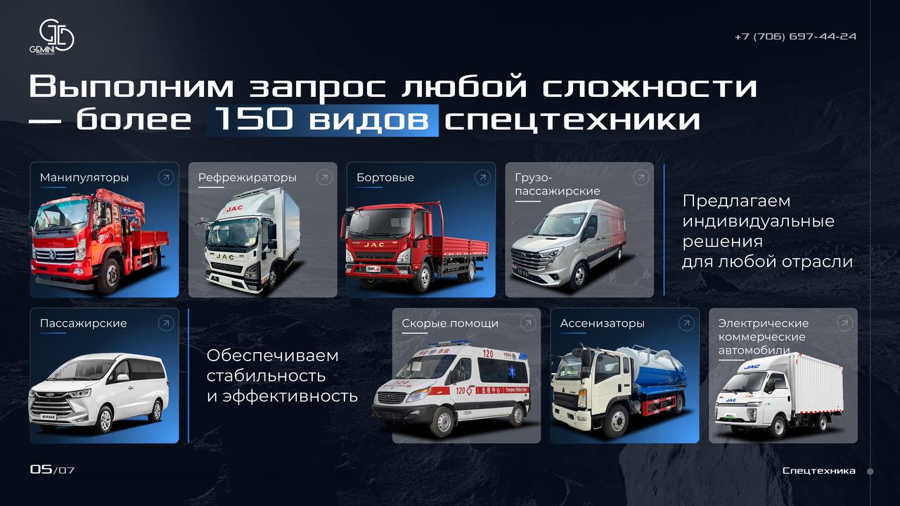 Больше бизнес-презентаций, их есть у нас!
Сегодня покажем часть коммерческого предложения компании-поставщика транспорта | Сетка — социальная сеть от hh.ru