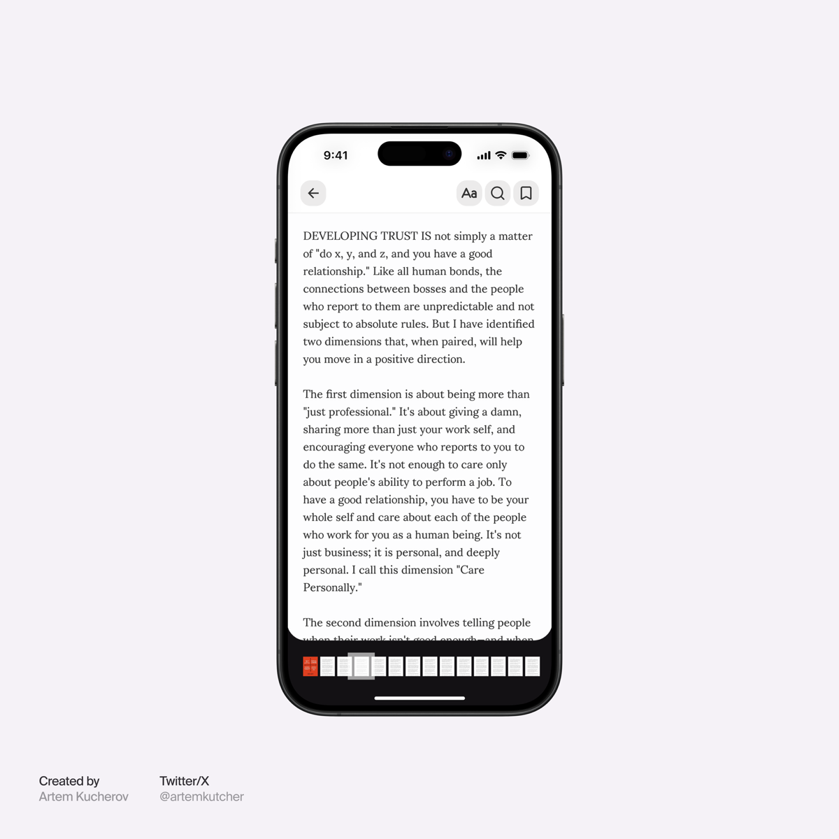 Вдохновившись недавним постом с подборкой книг по дизайн-менеджменту, решил на досуге собрать небольшую концепцию популярного приложения для чтения | Сетка — социальная сеть от hh.ru