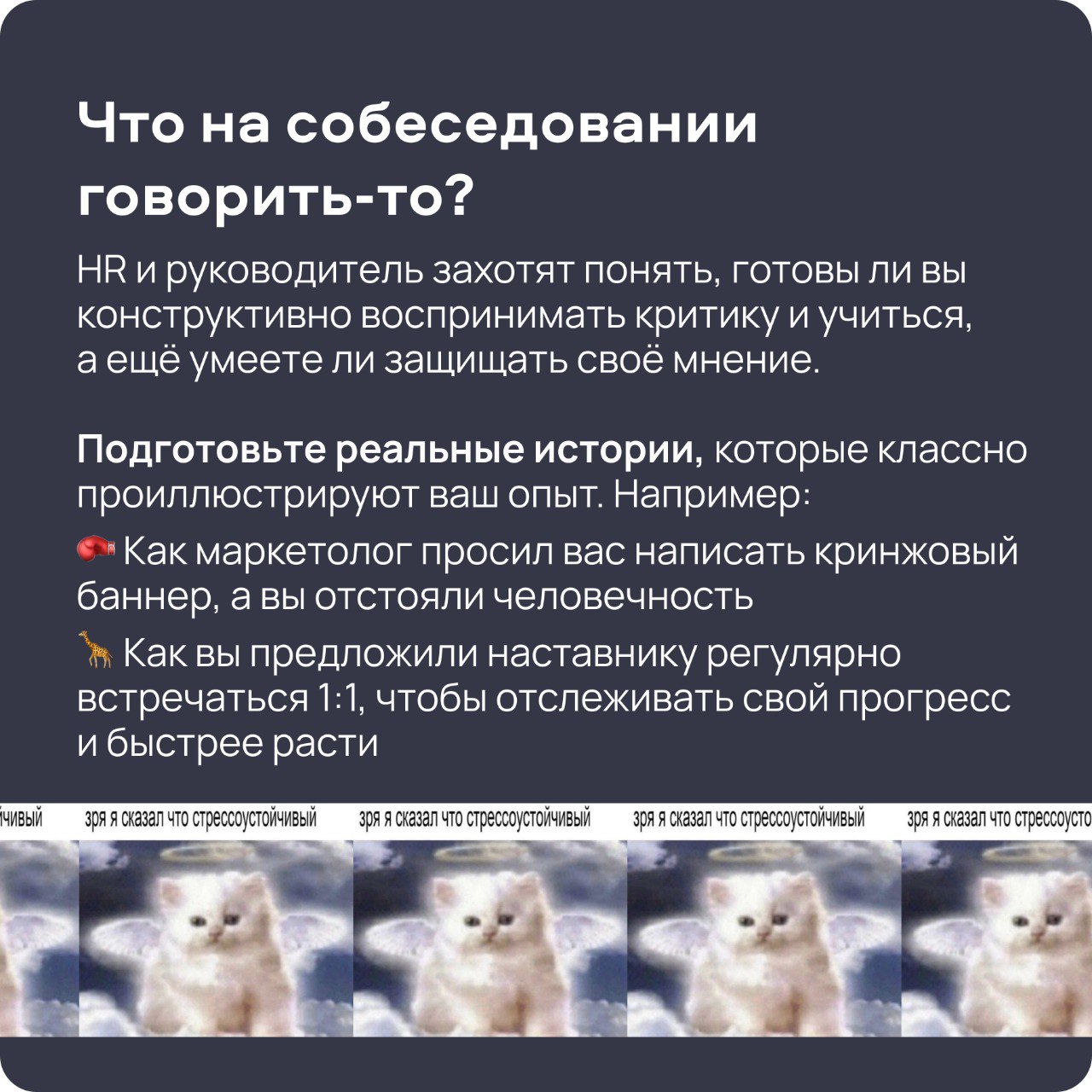 продолжаю знакомить с коллегамиГера, тимлид продуктовых редакторов, собрал для вас всё самое важное, что может рассказать юикс-редактору нанимающий менеджер
и всё — в красивых карточках, заряженных на... | Сетка — социальная сеть от hh.ru