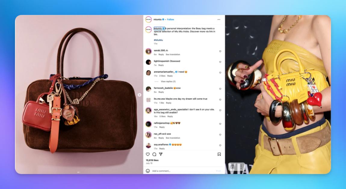 Louis Vuitton теряет миллионы, а Miu Miu растёт на 93% | Сетка — социальная сеть от hh.ru