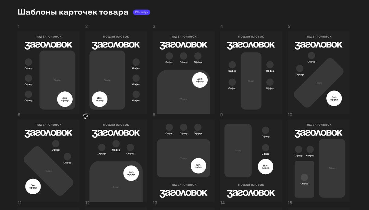 Шаблоны карточек товара 20+штук📨#полезное
🔗Figma
🎤arus.design | Сетка — социальная сеть от hh.ru