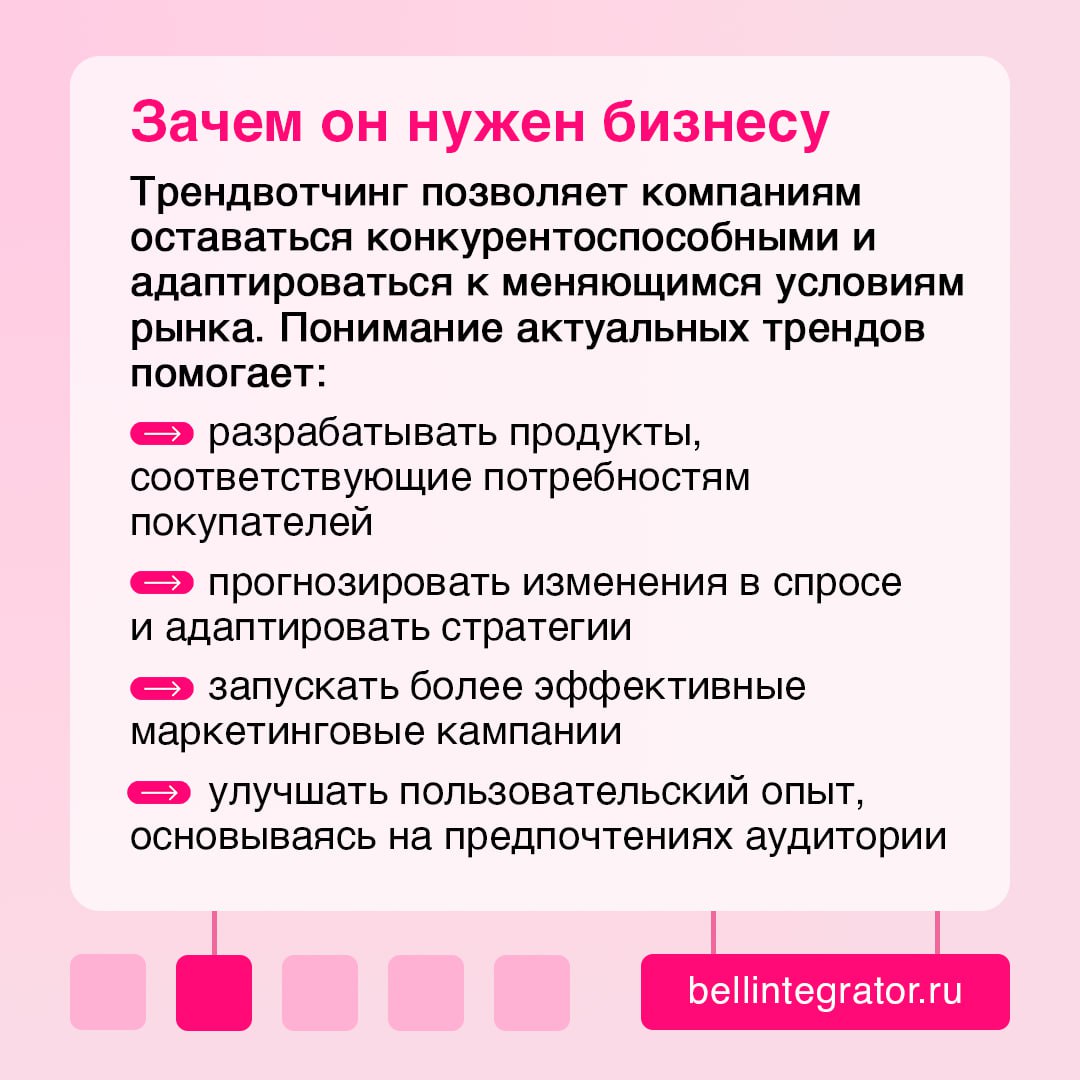В бизнесе важно не только реагировать на изменения, но и предвидеть их ⚡️
С этим помогает такой инструмент, как трендвотчинг | Сетка — социальная сеть от hh.ru