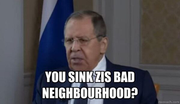 Просто шутка, Лавров норм говорит. Всего лишь потерял несколько the. | Сетка — социальная сеть от hh.ru