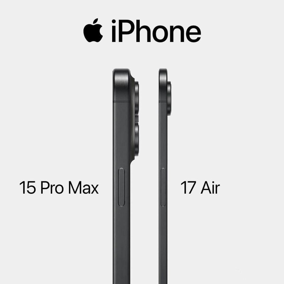 В течение года появлялись слухи и рендеры якобы нового тонкого iPhone от Apple. Журналисты даже придумали ему название — iPhone Air, а в сети появились рендеры действительно очень тонкого телефона | Сетка — социальная сеть от hh.ru