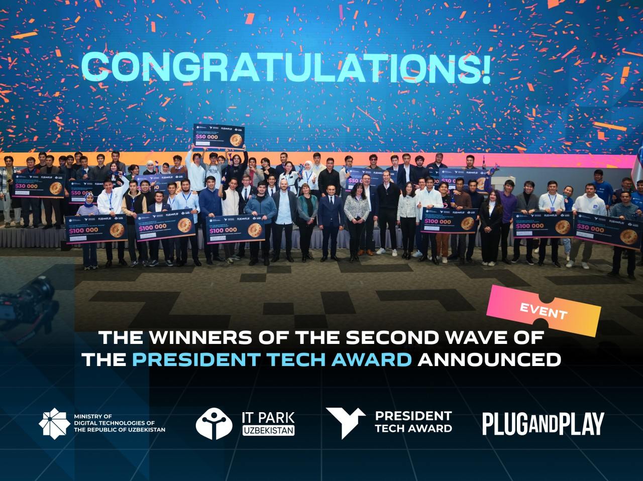 Кто победители President Tech Award в 2024 году?
7 декабря завершилась Digital Startups Week и состоялся финал President Tech Award | Сетка — социальная сеть от hh.ru
