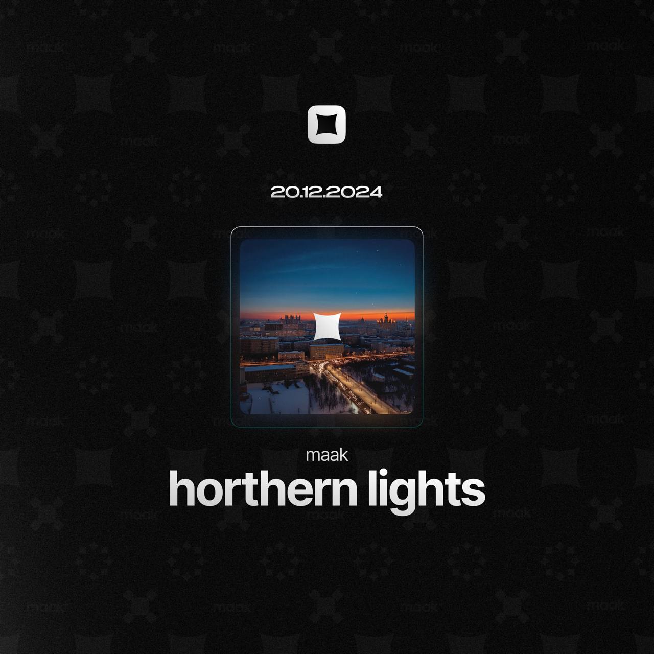 🫶 Делай пресейв нового релиза!
🎵 maak — horthern lights
🗓 Дата — 20 декабря 2024
☀️ Сделать pre-save
⚡️ Заказать услуги дистрибуции
#distro@whatamaak#play@whatamaak· #музыка
🔗 maak® × подробнее | Сетка — социальная сеть от hh.ru