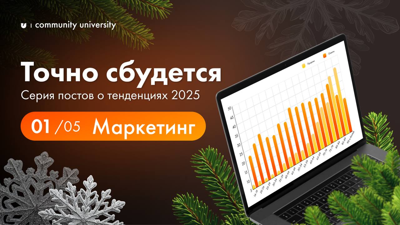 Точно сбудется 1/5. 
Где деньги твоего бизнеса?
В 2025 маркетологам придется потрудиться, чтобы привлечь качественный трафик и главное — заработать с него | Сетка — социальная сеть от hh.ru