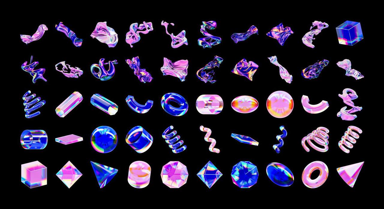 Abstract 3D shapes👾
📨#текстуры
⬇️ Скачать файл
🗣arus.design | Сетка — социальная сеть от hh.ru