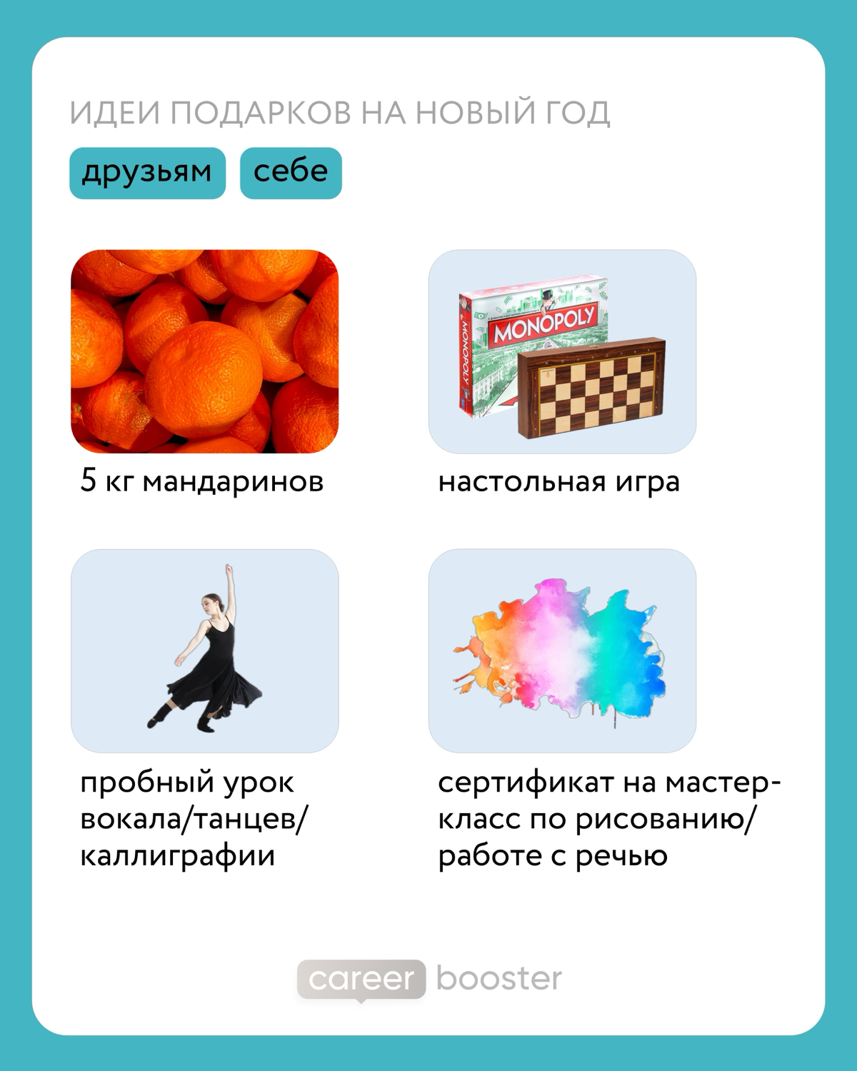 24 идеи подарков на Новый год для коллег и друзей | Сетка — социальная сеть от hh.ru