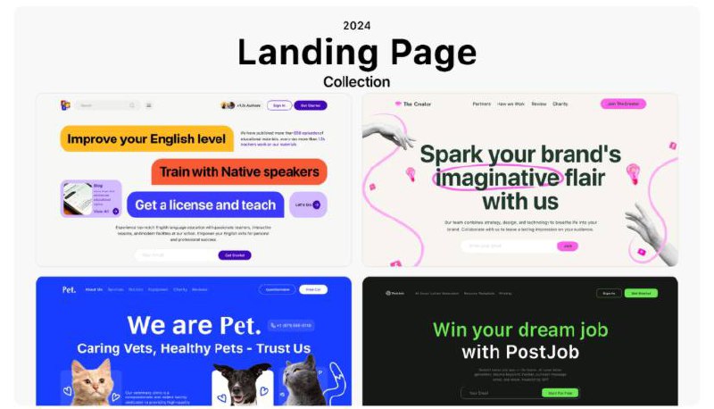 Landing Page Collection🦋
📨#текстуры
🔗Figma
🗣arus.desing | Сетка — социальная сеть от hh.ru