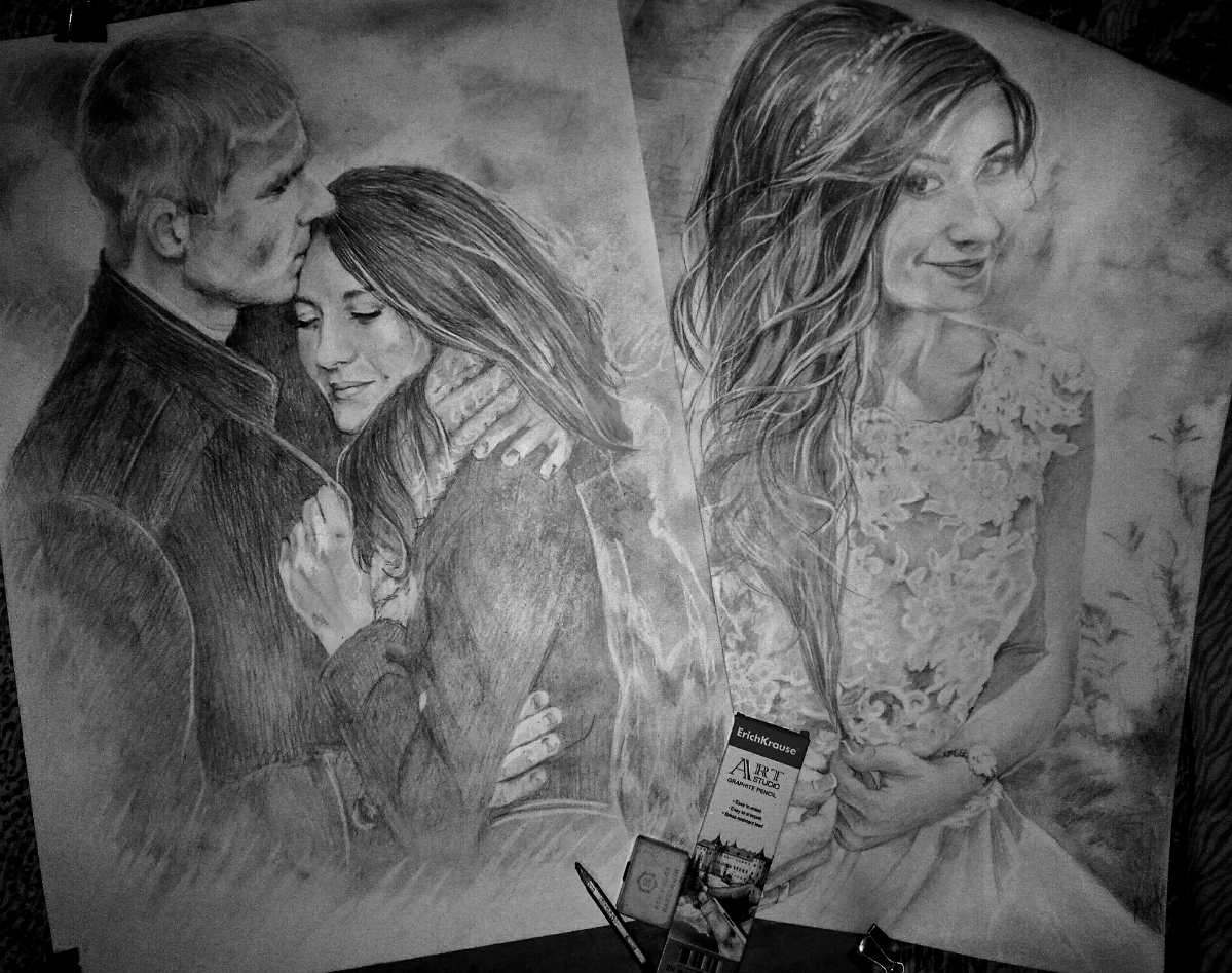 Когда-то давно (вот уже наверное лет 8 назад) увлекалась портретом. В универе на заочке построение подробное не давали и рисовала всегда по наитию так сказать | Сетка — социальная сеть от hh.ru