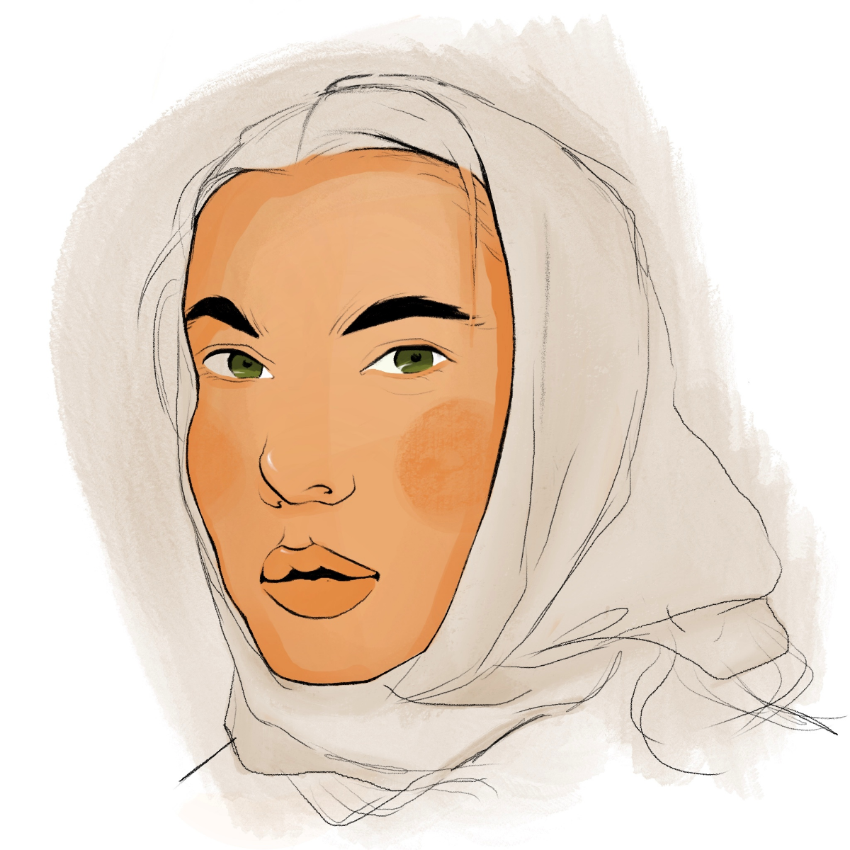 Заметила за собой склонность к реализму. А мне так нравятся иллюстрации в разных стилях. В идеале конечно хотелось бы быть универсальным художником.
Это проба отойти от своего стиля | Сетка — социальная сеть от hh.ru