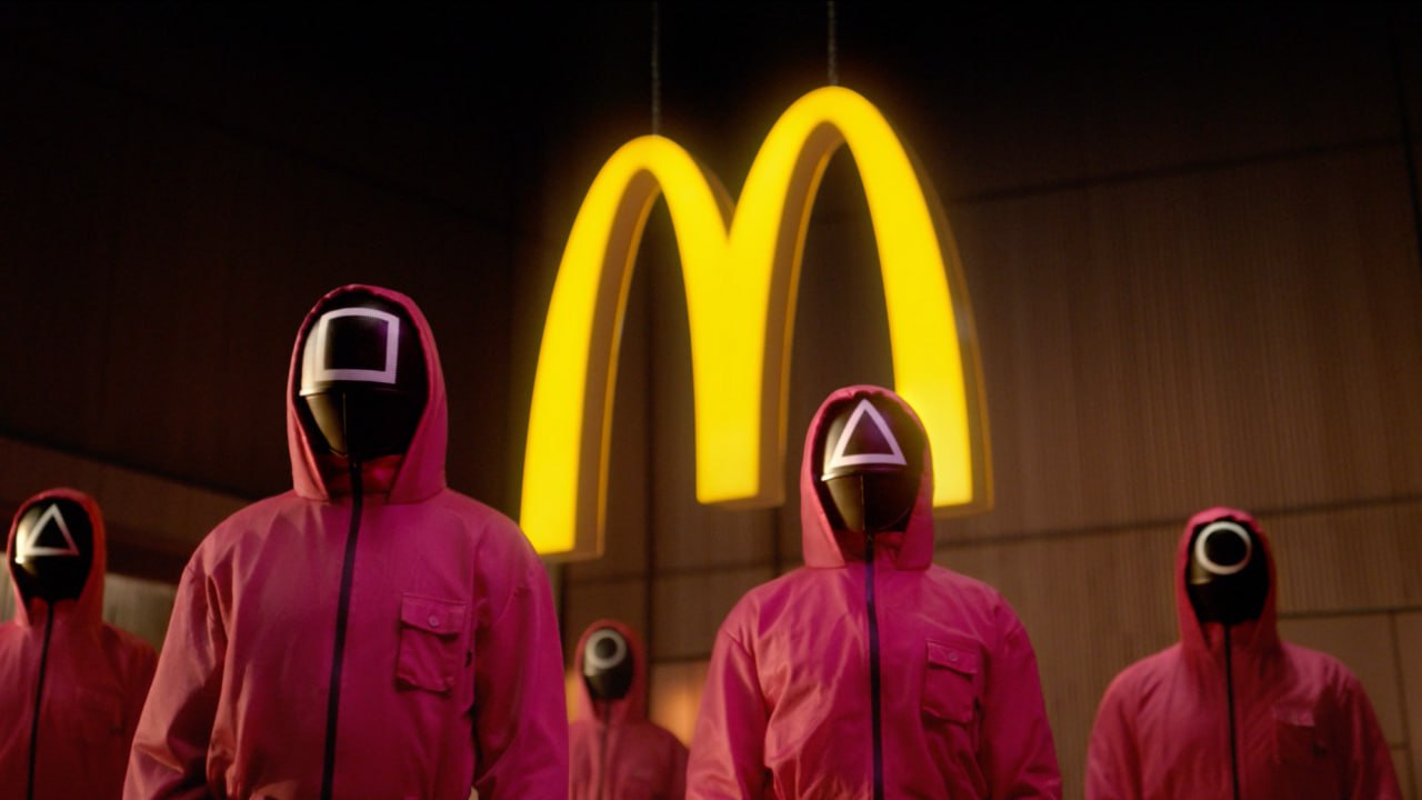 В преддверии выхода второго сезона «Игры в кальмара» McDonald’s Australia и Netflix впервые в мире запустили новое меню «Squid Game Meal» | Сетка — социальная сеть от hh.ru