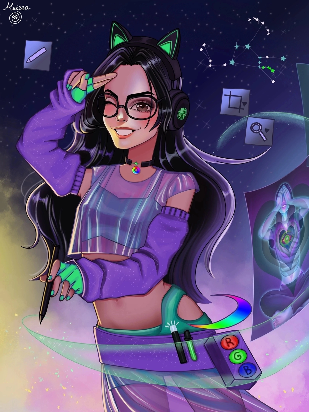 Иллюстрации любой сложности на заказ ⭐️ открытки, наклейки | Сетка — социальная сеть от hh.ru