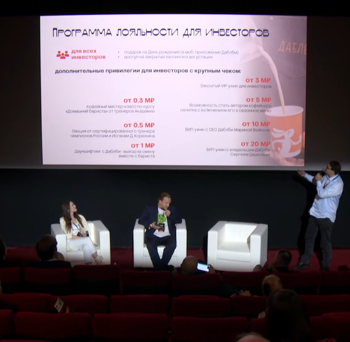 pre-IPO - "Даблби" Сергея Дашкова - сеть кофеин RUB ₽312.5М | Сетка — социальная сеть от hh.ru