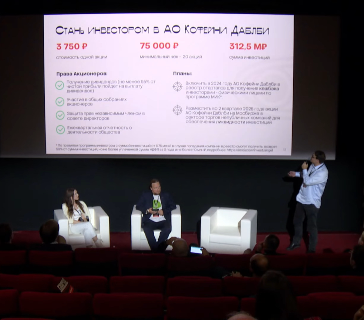 pre-IPO - "Даблби" Сергея Дашкова - сеть кофеин RUB ₽312.5М | Сетка — социальная сеть от hh.ru