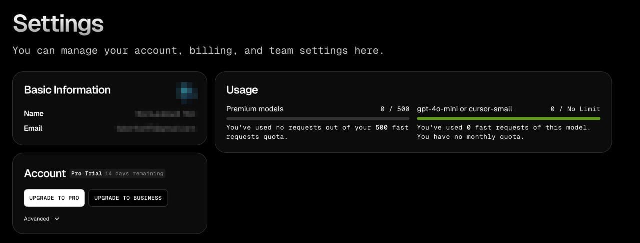 #нейросетидлякода
Имба: популярная нейронка для кодеров — Cursor доступна для БЕСПЛАТНОГО использования!
Что нужно знать: при регистрации нового аккаунта вы получаете щедрые 500 запросов к топовым мод... | Сетка — социальная сеть от hh.ru
