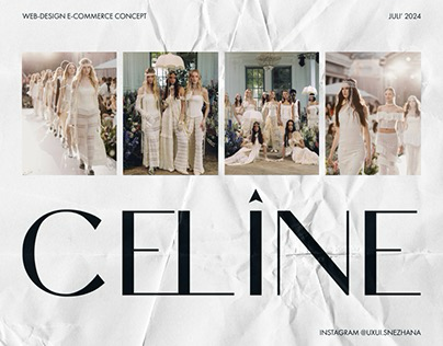 Создание прототипа и дизайна сайта для онлайн-магазина CELINE
Для онлайн-магазина CELINE я разработала прототип сайта и его дизайн | Сетка — социальная сеть от hh.ru