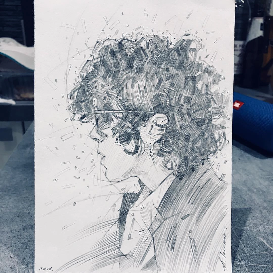 Карандаш ✏️
#рисунок #портрет #карандаш | Сетка — социальная сеть от hh.ru
