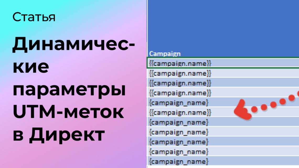 Почему лучше не использовать динамические UTM в Директ | Сетка — социальная сеть от hh.ru