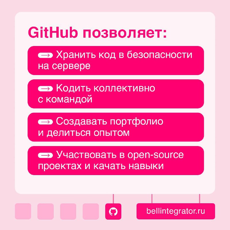 В мире разработки немало незаменимых помощников ⚡️
И если вы только вкатываетесь в IT, то наверняка уже слышали про Git и GitHub. В карточках рассказали о том, что это за системы и для чего нужны | Сетка — социальная сеть от hh.ru