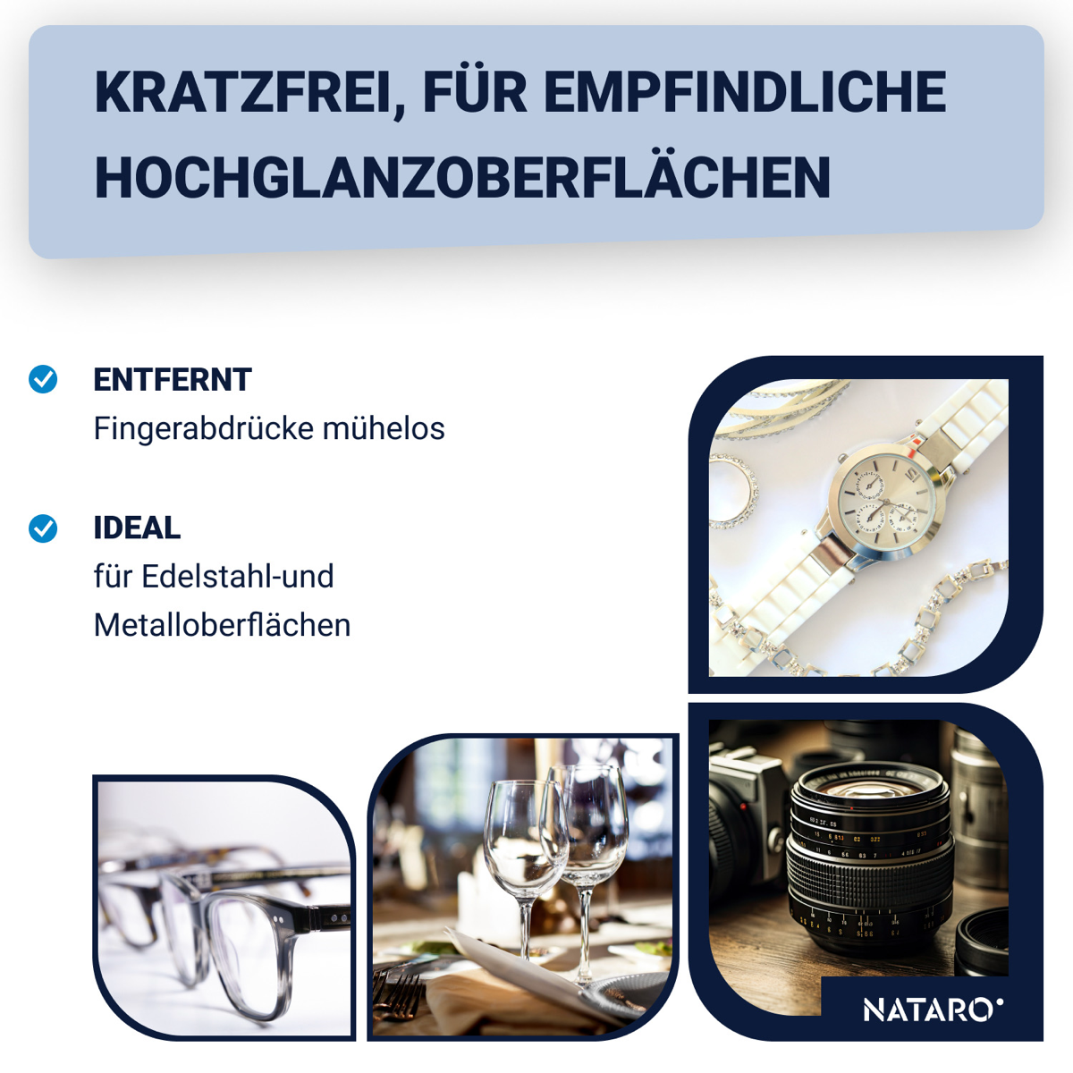 Создание продуктовых карточек для NATARO
Для компании NATARO я разработала профессиональные продуктовые карточки для их товаров на платформе Amazon | Сетка — социальная сеть от hh.ru