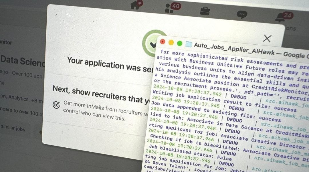 "Я разослал резюме на 2843 вакансии, по 17 в час»: как ИИ-боты вытесняют людей из процесса найма  
Журналист издания 404 Media  решил проверить, как искусственный интеллект справляется с поиском работ... | Сетка — социальная сеть от hh.ru