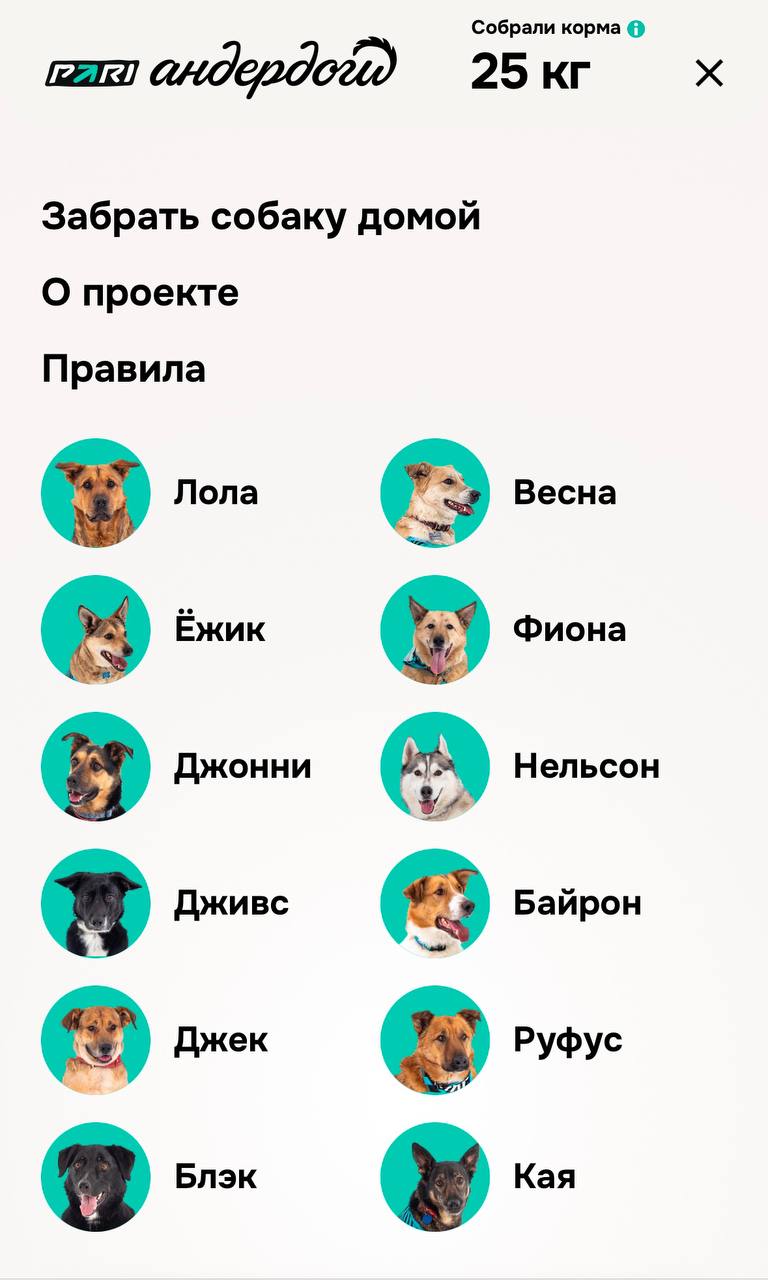 🐶 Милая акция Pari — Андердоги 2.0
В прошлом году БК сделала спец со Спортсом. Теперь сами.
На лендинге прогнозы и анкеты песелей, их можно забрать домой | Сетка — социальная сеть от hh.ru