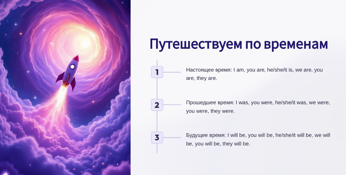 Иногда приходится обращаться к ИИ🤖 за помощью☺️ Создание презентации по глаголу «to be», иногда это самый лучших способ объяснить ребенку что да как) | Сетка — социальная сеть от hh.ru