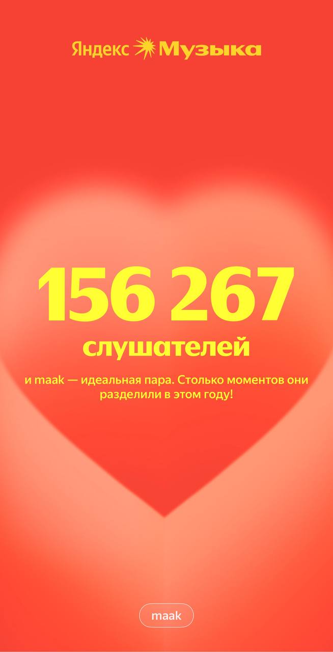 ☀️ Наши итоги в Яндекс Музыке!
В этом году мы тестировали гипотезу — сможем ли набрать хоть какие-то прослушивания, не вложив в продвижение ни рубля? Оказывается, что смогли | Сетка — социальная сеть от hh.ru