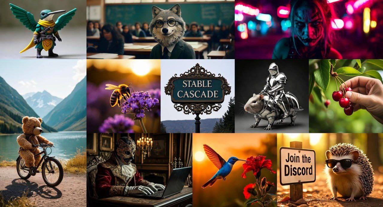 #нейросетидлядизайна
🎨 Встречайте революцию в мире ИИ-арта - Stable Cascade от Stability AI!
⚡️ Эта бесплатная модель переворачивает представление о генерации изображений:
• Молниеносная скорость созд... | Сетка — социальная сеть от hh.ru