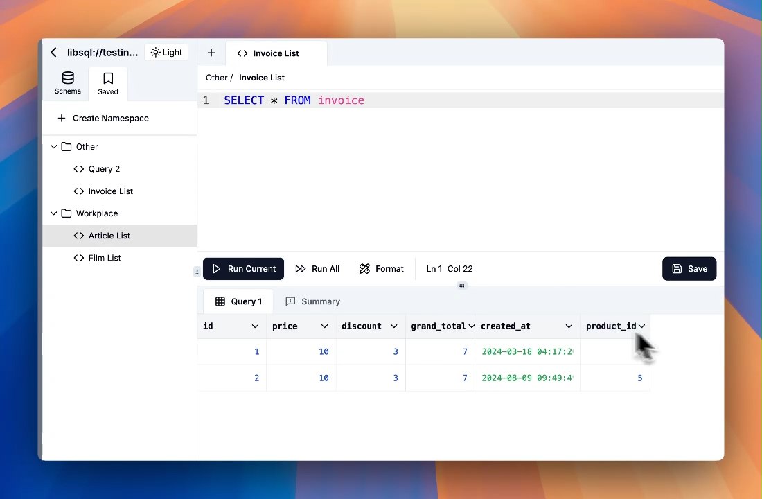 A lightweight Database GUI in your browser. It supports connecting to Postgres, MySQL, and SQLite
https://github.com/outerbase/studio
https://libsqlstudio.com/
https://libsqlstudio | Сетка — социальная сеть от hh.ru
