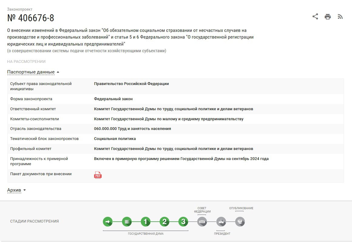 📣 Взносы на травматизм: поправки к порядку подтверждения вида деятельности приняты в третьем чтении
Хотят скорректировать Закон о страховании от несчастных случаев на производстве и Закон о госрегистр... | Сетка — социальная сеть от hh.ru
