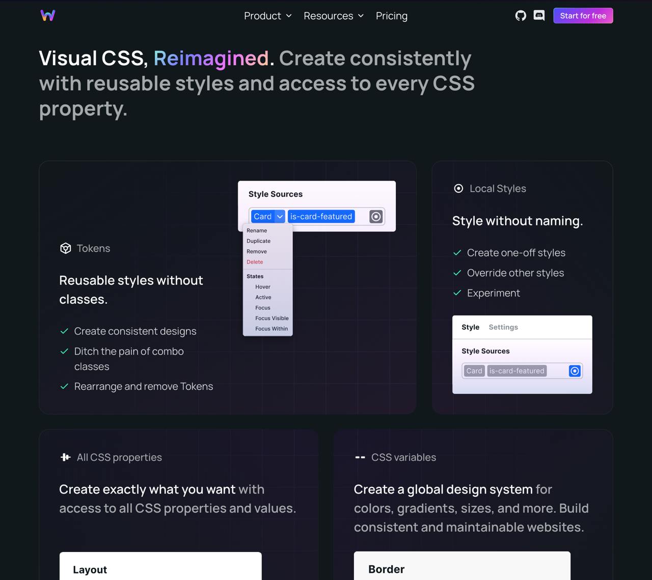 Появился достойный коyкурент Webflow? 👀
Webstudio — это инструмент для создания веб-сайтов с открытым исходным кодом, который поддерживает все свойства CSS, подключается к любой headless CMS и может б... | Сетка — социальная сеть от hh.ru