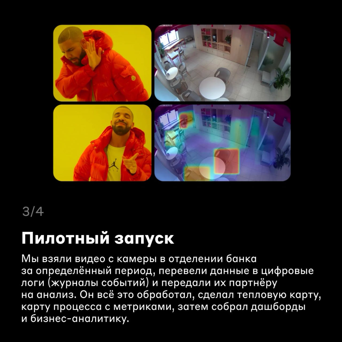 Аномалия в офисе из-за «Кракена» 🐙
Ничего сверхъестественного, «Кракеном» называют большой угловой стол, за которым принимают клиентов в офисах Альфа-Банка | Сетка — социальная сеть от hh.ru
