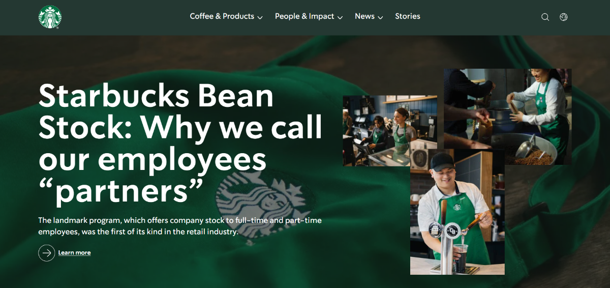 Как Starbucks использует сайт, чтобы оставаться лидером в мире кофе? ☕️»  
 
Секрет №1: Персонализированный опыт

Удобная навигация: любимые напитки, акции и новинки — всё на главной странице | Сетка — социальная сеть от hh.ru