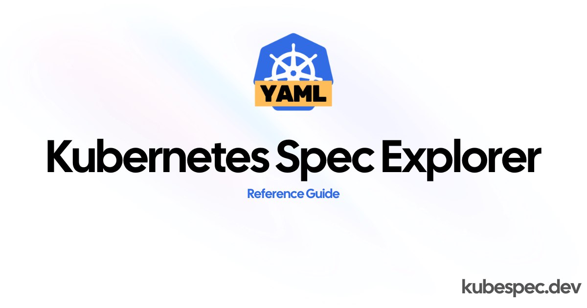 Kubernetes Spec Explorer
Find the documentation for all Kubernetes resources, properties, types, and examples
https://kubespec.dev/ | Сетка — социальная сеть от hh.ru
