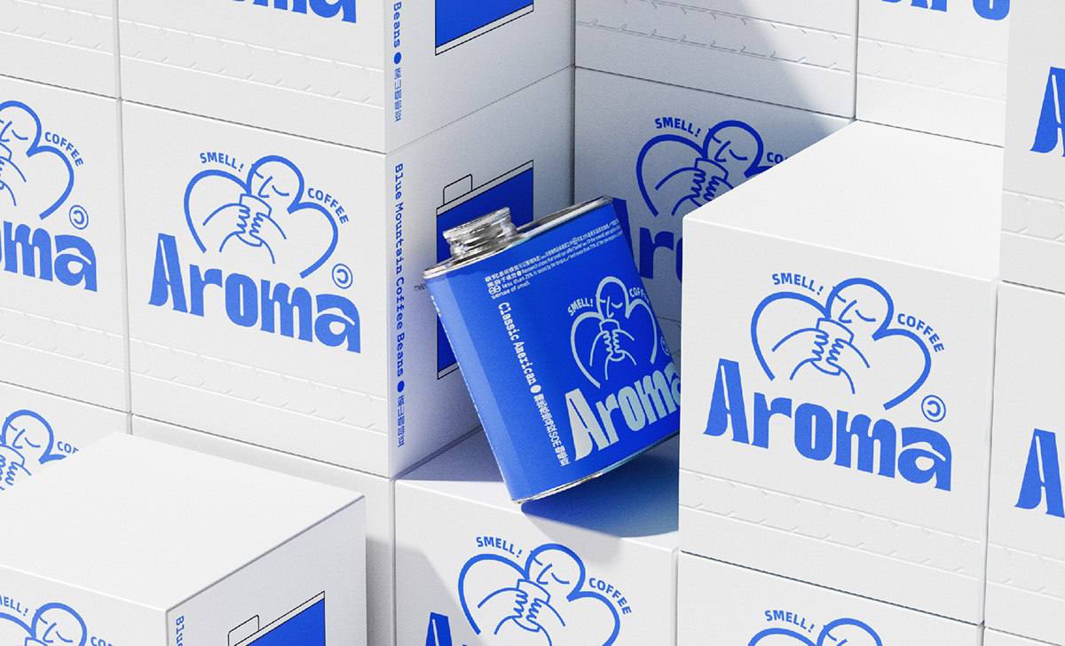 Дизайн фирменного стиля кофейни Aroma coffee | Сетка — социальная сеть от hh.ru