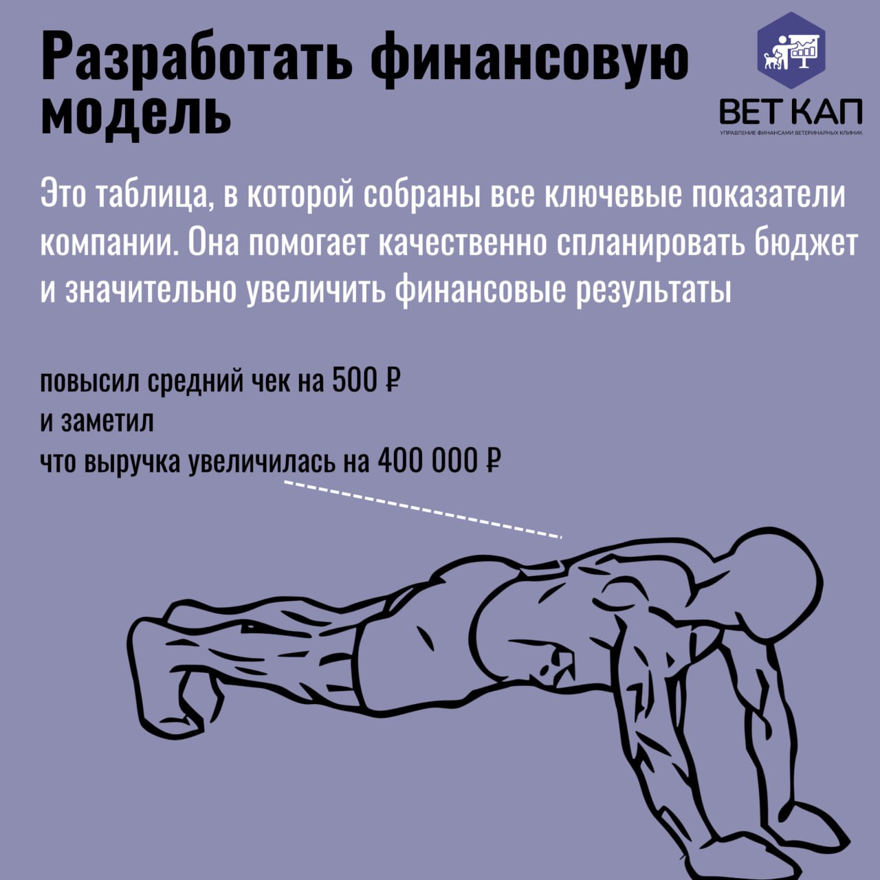 «Планирование бюджета в ветеринарной сфере? Это невозможно!» — говорили многие наши клиенты. Но теперь они достигают точности до 85% 🎯
Как и в спорте, в бизнесе важно постоянство и настойчивость | Сетка — социальная сеть от hh.ru