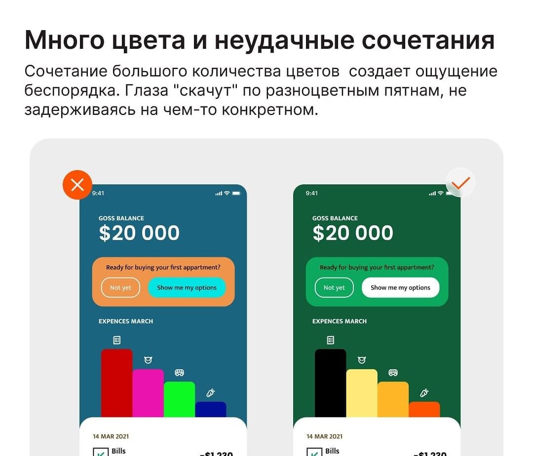 Практические советы про цвета в UI дизайне (и не только)
Behancer | Сетка — социальная сеть от hh.ru