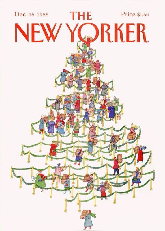 🤍Наткнулась на винтажные декабрьские обложки The New Yorker ~
Отобрала для вас мои любимые и расставила в хронологическом порядке: можно полистать и отследить, как менялись иллюстрации в разные годы (... | Сетка — социальная сеть от hh.ru