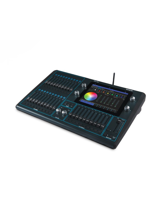 Пульт управления светом QuickQ 20
Бренд: Chamsys
Артикул: CS100720
Наличие: 9 шт.
Световая консоль QuickQ 20. Сенсорный дисплей 9,7 дюймов. Поддерживает 2 потока (Universe) 1024 каналов | Сетка — социальная сеть от hh.ru