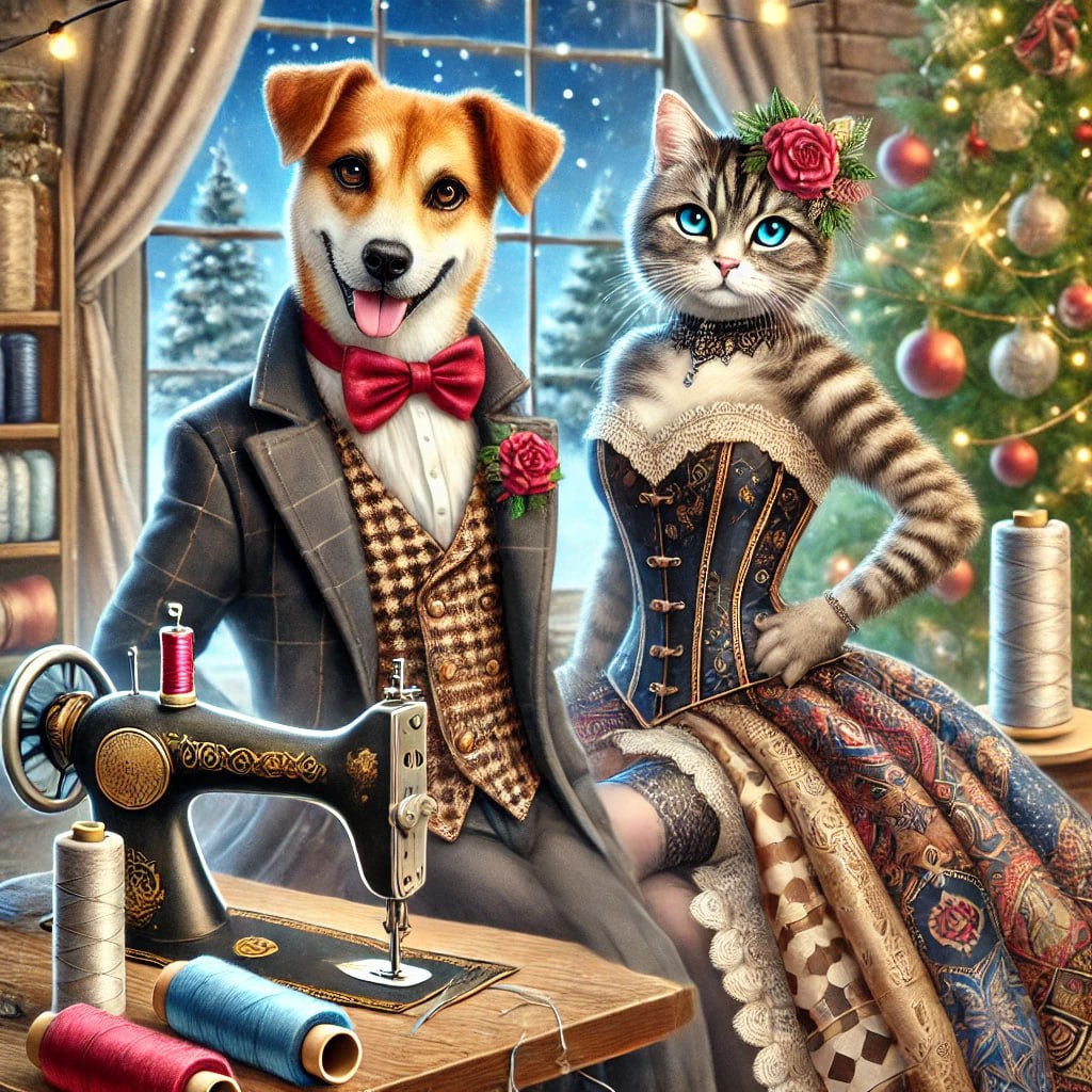 🎄 Как сотворить чудо для вашего пушистого модника! 🐾✨
Однажды, в предновогодней суете, вы решили, что вашему любимцу просто необходимо стать звездой праздника 🌟🐕‍🦺 | Сетка — социальная сеть от hh.ru