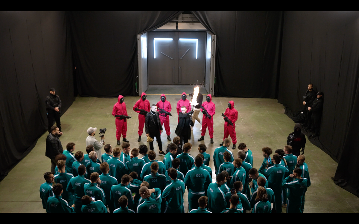 Сегодня на Netflix вышел втрой сезон игры в кальмара, вспомнил как к выходу первого сезона сделали вирусный проект с @morgenshtern для it компании, чтобы показать ее разработки и привлечь внимание инж... | Сетка — социальная сеть от hh.ru