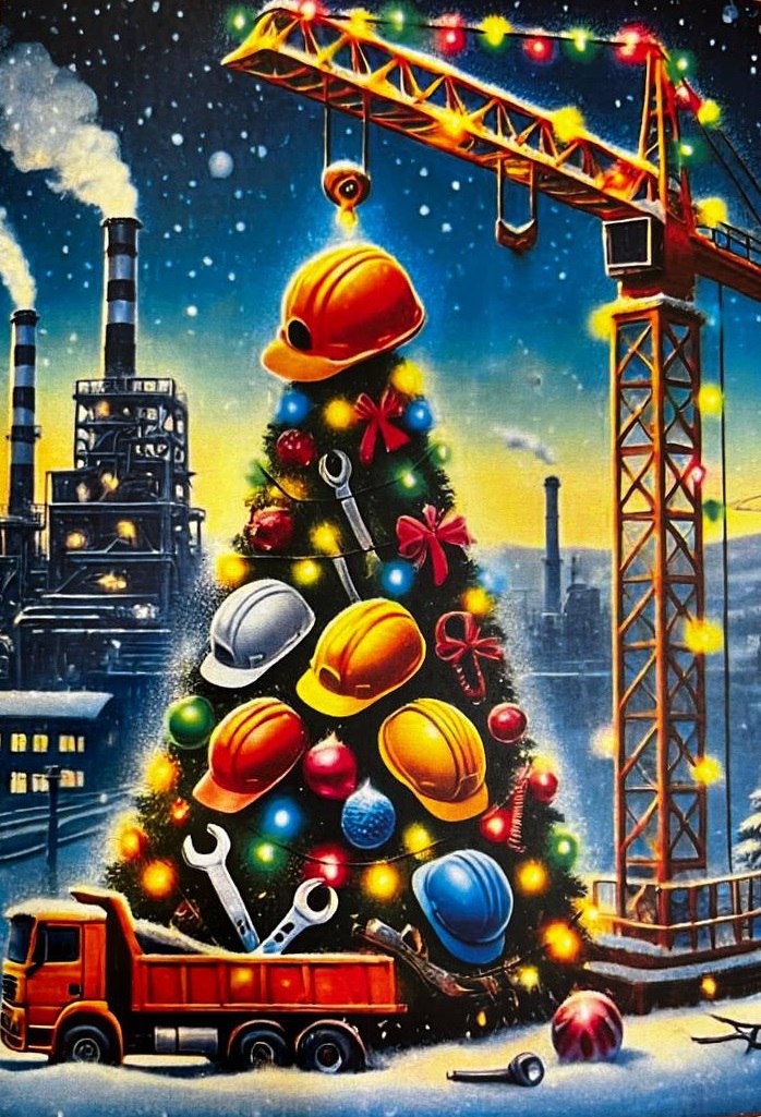 🎄 Наш подписчик занял 2 место в конкурсе открыток среди подрядных организаций.
❄️ Давайте его поддержим! | Сетка — социальная сеть от hh.ru