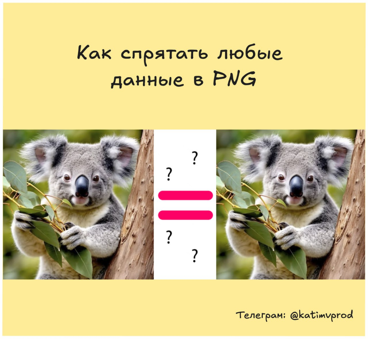 Как спрятать любые данные в PNG 📸 | Сетка — социальная сеть от hh.ru