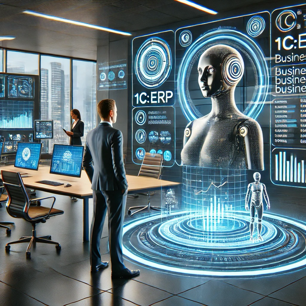 Будущее 1С:ERP и ИИ в 2025 году: фантазии, которые могут стать реальностью 💭🤖  
Представьте себе мир, где 1С:ERP – это не просто система учета, а интеллектуальный помощник, который предугадывает потре... | Сетка — социальная сеть от hh.ru