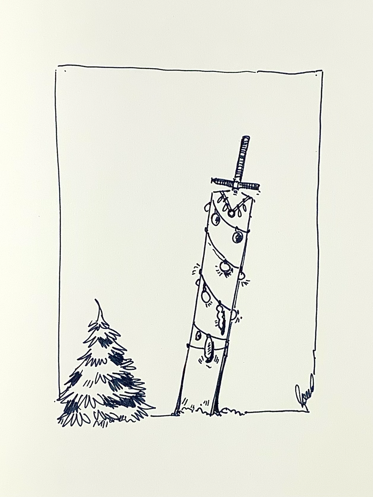 🎄Новогодний вайб уже у РИСУНКА ДНЯ:
#юрист #сетка #нг2025 #елка #работа #искусство #акты | Сетка — социальная сеть от hh.ru